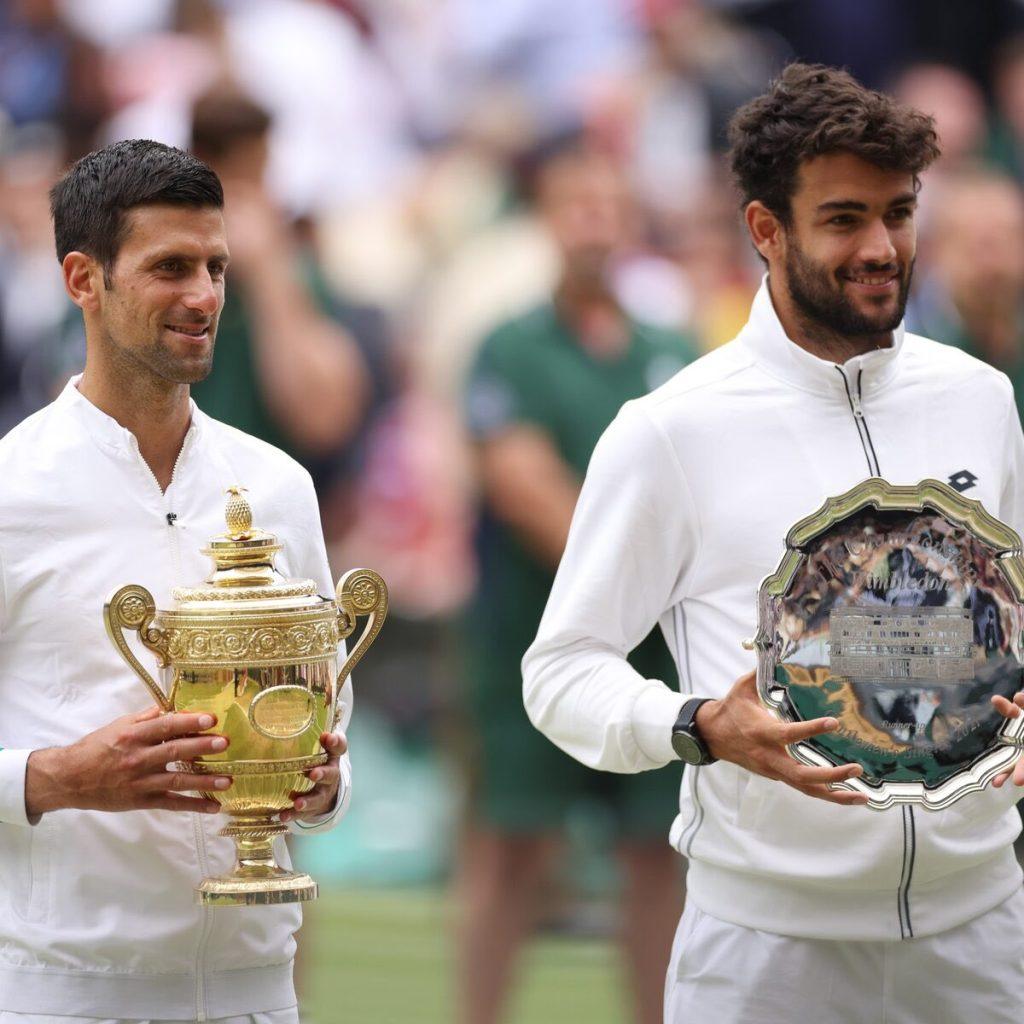Matteo Berrettini finalista a Wimbledon 2021