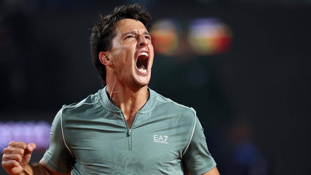 Luciano Darderi in semifinale agli Internazionali d'Italia 2026