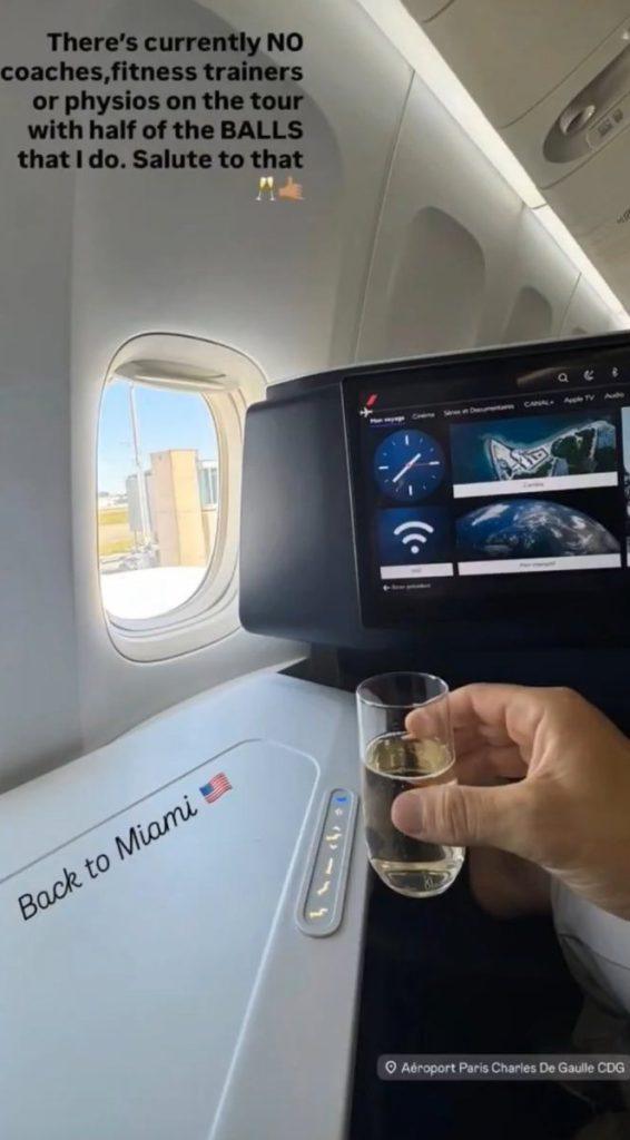 La provocatoria storia Instagram di Mariano Puerta