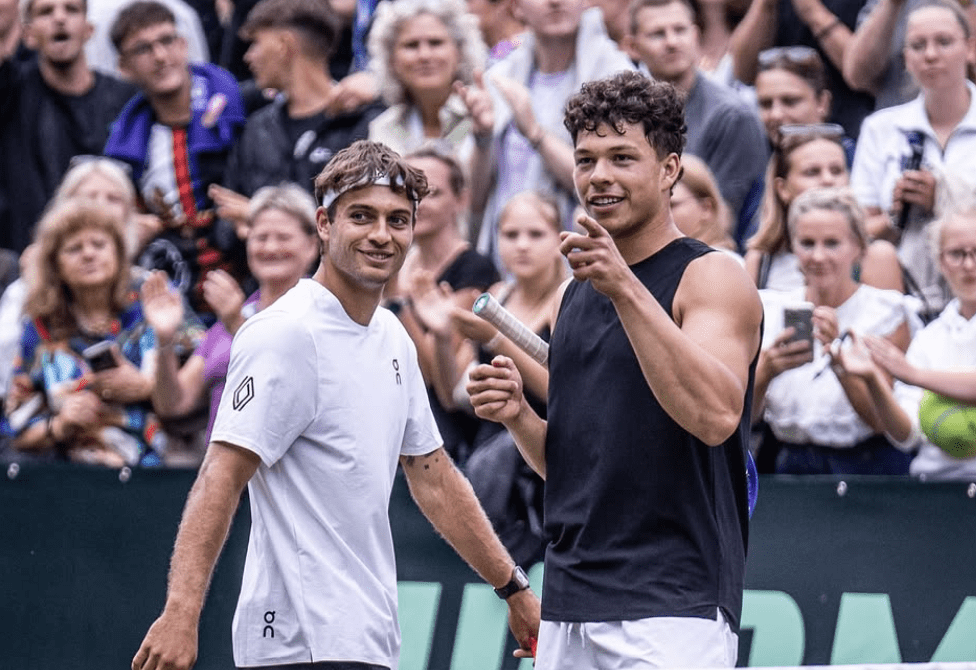 Cobolli e Shelton fanno coppia nel doppio dell'ATP 500 di Halle