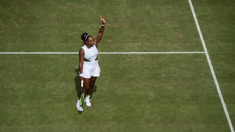 Serena Williams sui sacri prati di Church Road