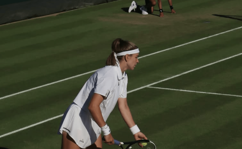 Muchova in campo a Wimbledon